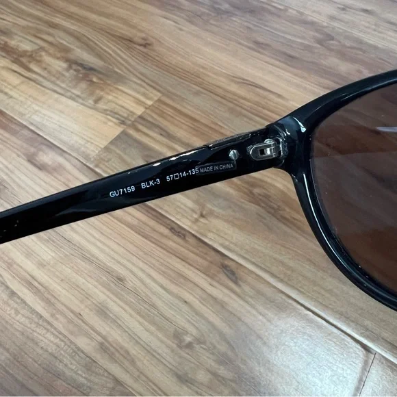 GUESS‎ GU7159 BLK-3 Sunglasses 57/14/135 Gloss Black Summer Eyewear - Picture 5 of 9